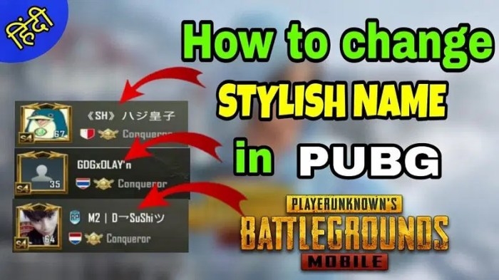 Pubg usernames