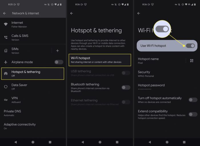 Cara Menyambungkan Hotspot Hp Ke Komputer