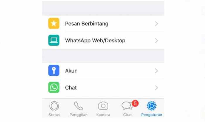 Cara Buat Status Wa Kosong