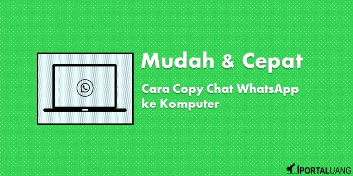 Cara Salin Chat Wa Ada Tanggal