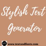 Stylish Text Maker. Com Wa