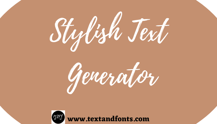 Stylish Text Maker. Com Wa