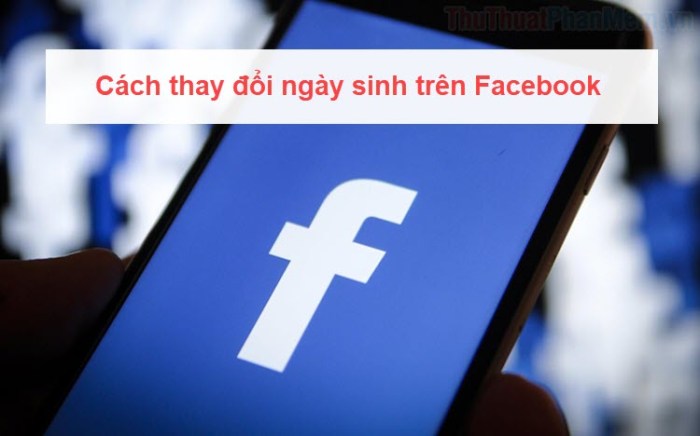 Cara Mengganti Tanggal Lahir Di Facebook Lewat Hp