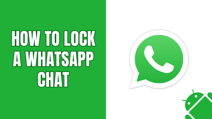 Chat whatsapp lock only