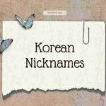 Nama Korea Keren Buat Nickname