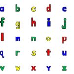 Lowercase firstpalette worksheets uppercase alphabets phonics