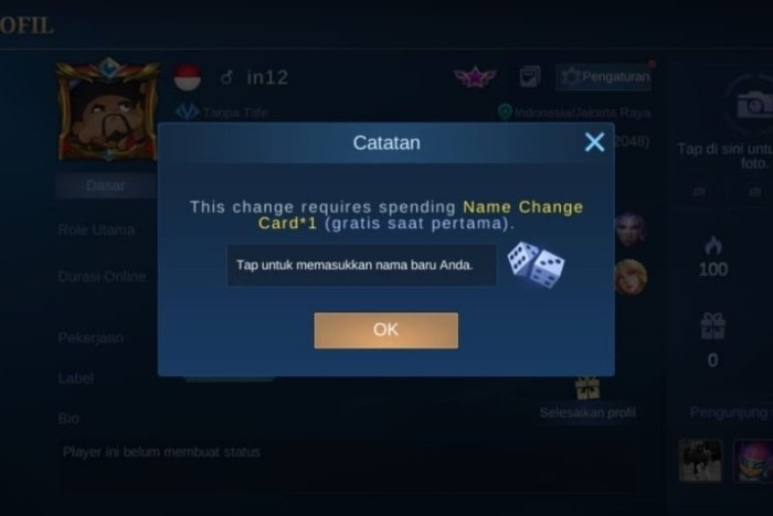 Cara Membuat Nickname Ml Keren Tanpa Aplikasi